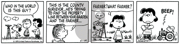 Peanuts on Tuesday June 19, 1979 Comic Strip