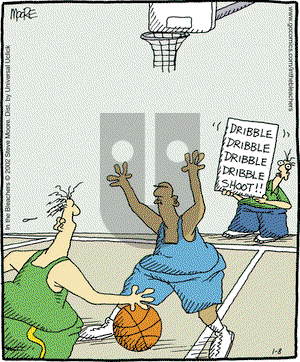 In the Bleachers on Wednesday January 8, 2014 Comic Strip