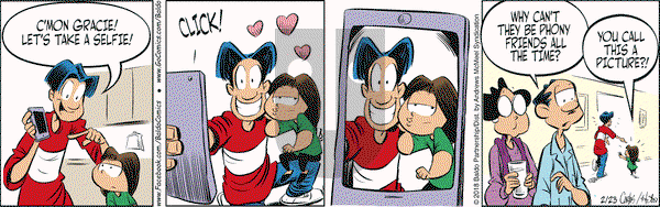 Baldo on Friday February 23, 2018 Comic Strip