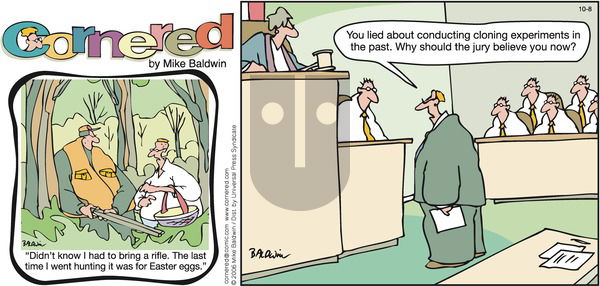 Cornered on Sunday October 8, 2006 Comic Strip
