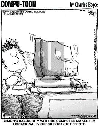 Compu-toon on Thursday November 10, 2011 Comic Strip