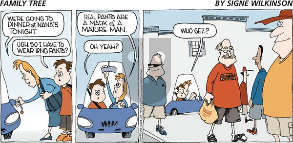 Family Tree on Sunday April 13, 2025 Comic Strip