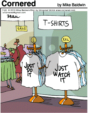 Cornered - Saturday July 31, 2010 Comic Strip