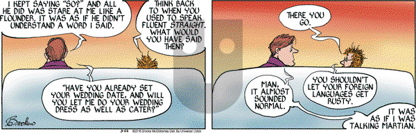 9 Chickweed Lane on Tuesday March 22, 2016 Comic Strip