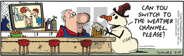 Frank and Ernest on Saturday February 19, 2011 Comic Strip