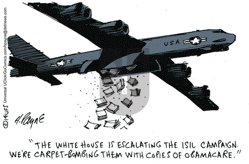 Henry Payne on Thursday September 18, 2014 Comic Strip