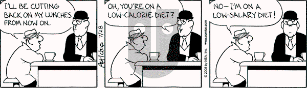 The Born Loser on Monday July 28, 2008 Comic Strip
