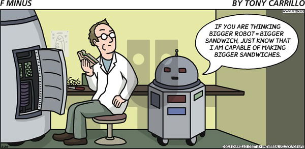 F Minus on Sunday February 24, 2013 Comic Strip