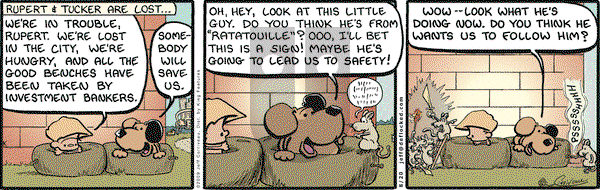 DeFlocked on Thursday August 20, 2009 Comic Strip