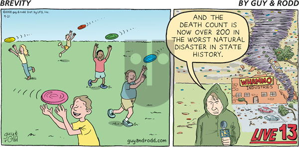 Brevity on Sunday September 21, 2008 Comic Strip