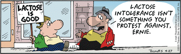 Frank and Ernest on Saturday April 27, 2013 Comic Strip