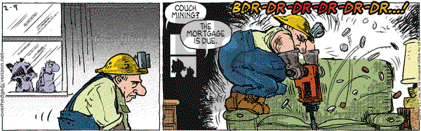 Over the Hedge on Saturday February 9, 2013 Comic Strip
