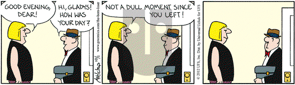 The Born Loser on Monday October 1, 2012 Comic Strip