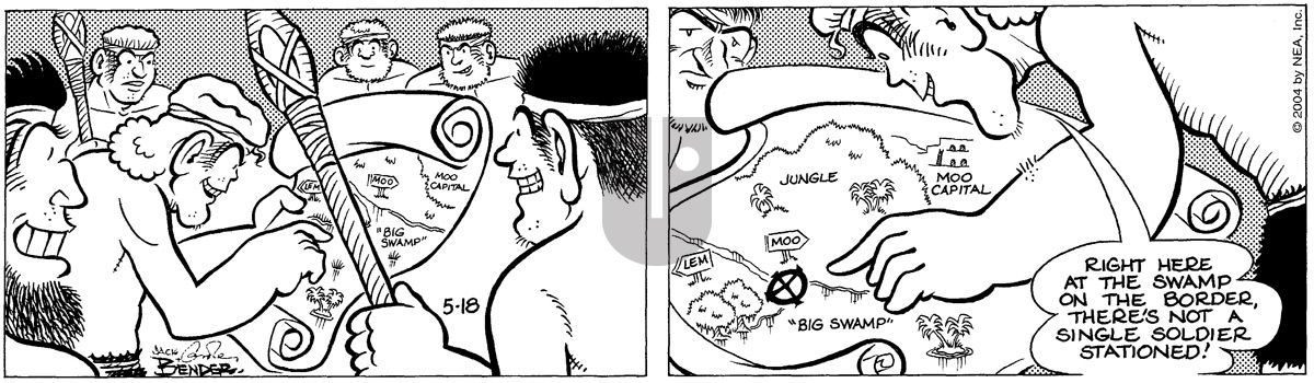 Alley Oop - Tuesday May 18, 2004 Comic Strip