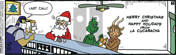 La Cucaracha on Friday December 25, 2020 Comic Strip