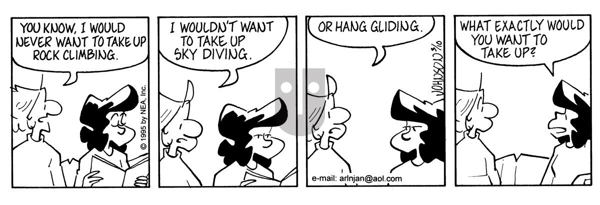 Arlo and Janis - Friday March 10, 1995 Comic Strip