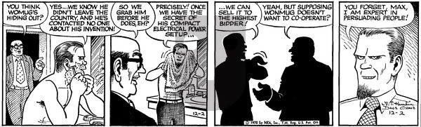 Alley Oop on Wednesday December 2, 1970 Comic Strip