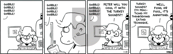 FoxTrot - Tuesday November 25, 2003 Comic Strip