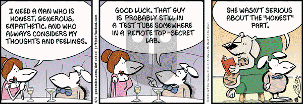 DeFlocked on Tuesday April 1, 2025 Comic Strip