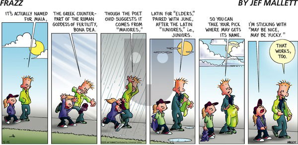 Frazz on Sunday May 15, 2016 Comic Strip