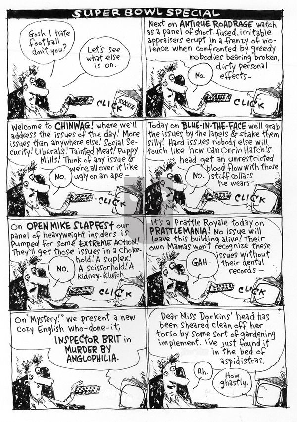 Richard's Poor Almanac on Sunday February 7, 2016 Comic Strip