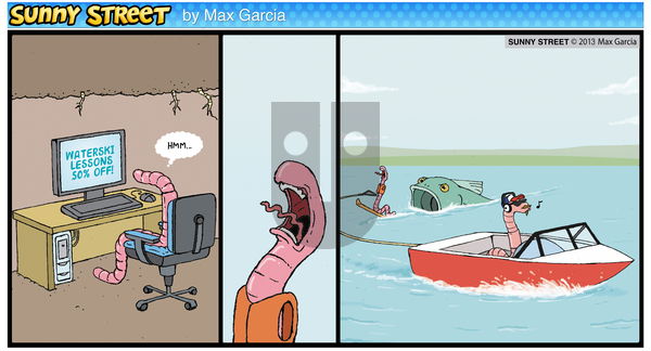 Sunny Street on Friday August 2, 2013 Comic Strip
