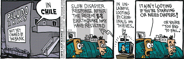 La Cucaracha on Tuesday March 16, 2010 Comic Strip