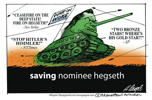 Henry Payne - Wednesday December 4, 2024 Comic Strip