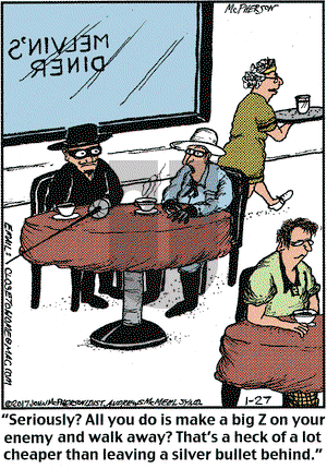Close to Home on Friday January 27, 2017 Comic Strip