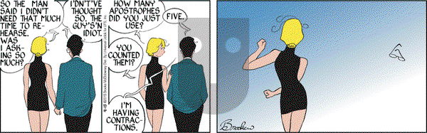 9 Chickweed Lane on Monday April 13, 2015 Comic Strip
