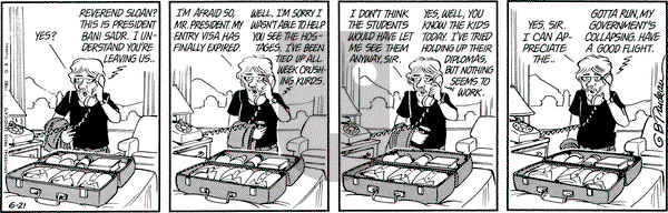 Doonesbury on Saturday June 21, 1980 Comic Strip