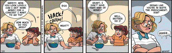 Heart of the City - Monday September 21, 2020 Comic Strip