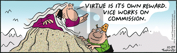 Frank and Ernest on Tuesday October 29, 2019 Comic Strip