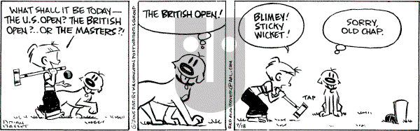 Red and Rover on Monday July 18, 2005 Comic Strip