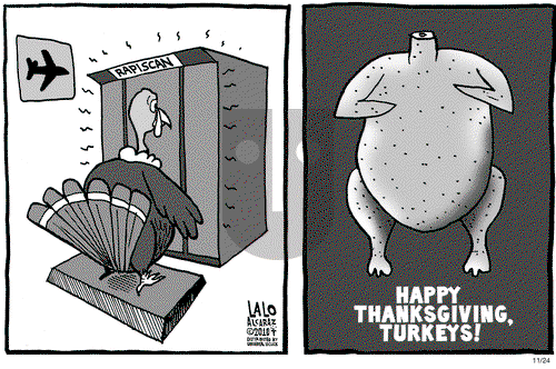 Lalo Alcaraz on Wednesday November 24, 2010 Comic Strip