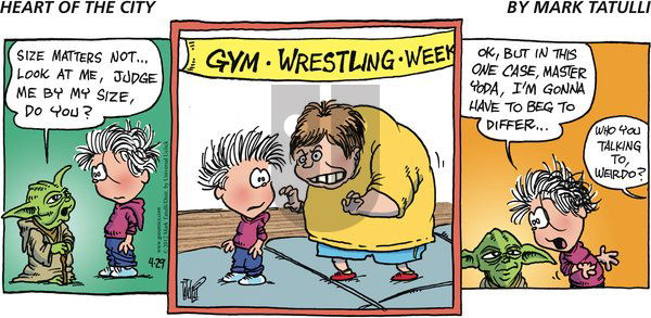 Heart of the City on Sunday April 29, 2012 Comic Strip