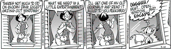 Rose is Rose on Wednesday March 14, 2007 Comic Strip