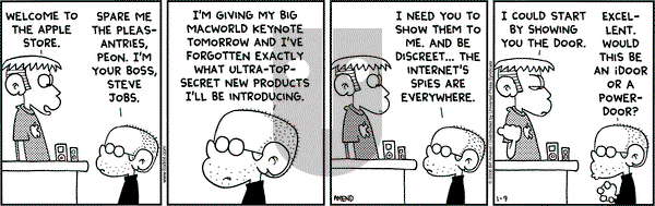 FoxTrot on Monday January 9, 2006 Comic Strip