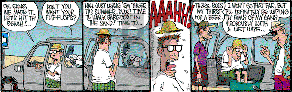 Monty on Monday July 29, 2019 Comic Strip