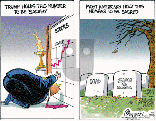 Stuart Carlson on Wednesday November 25, 2020 Comic Strip