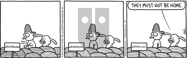 Pearls Before Swine on Friday February 6, 2004 Comic Strip