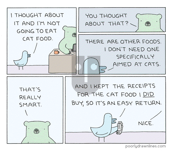 Poorly Drawn Lines on Friday January 19, 2018 Comic Strip