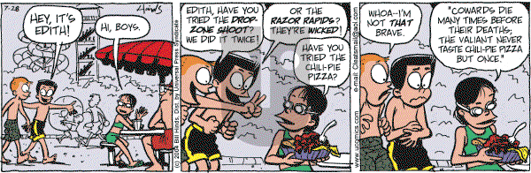 Cleats - Wednesday July 28, 2004 Comic Strip