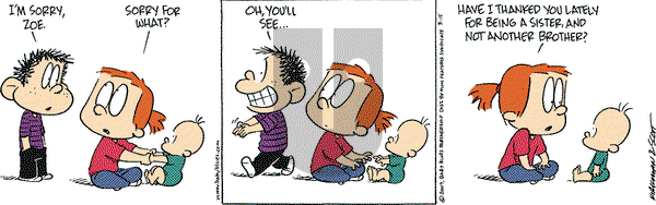 Baby Blues on Thursday March 15, 2007 Comic Strip