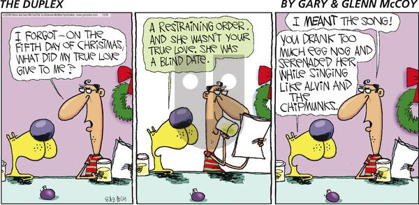 The Duplex on Sunday December 8, 2019 Comic Strip