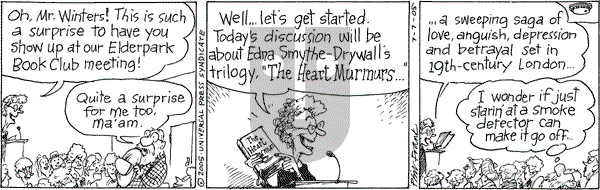 The Elderberries on Thursday July 7, 2005 Comic Strip