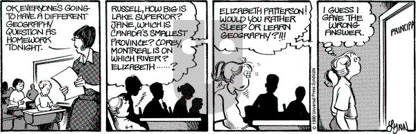 For Better or For Worse on Monday June 4, 1990 Comic Strip