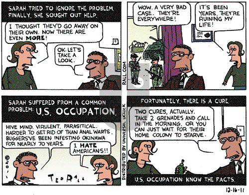 Ted Rall on Friday December 16, 2011 Comic Strip
