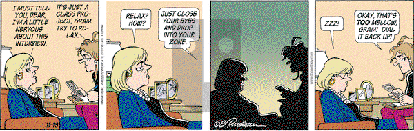 Doonesbury on Tuesday November 18, 2008 Comic Strip