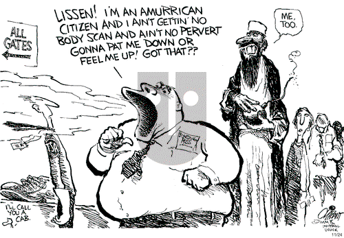 Pat Oliphant on Wednesday November 24, 2010 Comic Strip